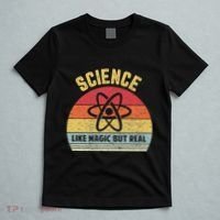 Science Like Magic But Real Funny Retro Science Teacher T-Shirt thumb 5