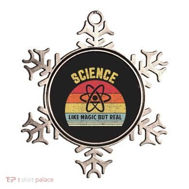 Science Like Magic But Real Funny Retro Science Teacher Ornament