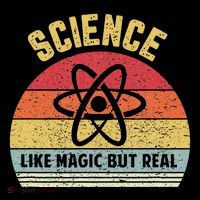 Science Like Magic But Real Funny Retro Science Teacher Toddler T-Shirt thumb 4