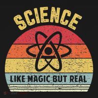 Science Like Magic But Real Funny Retro Science Teacher Visor thumb 3