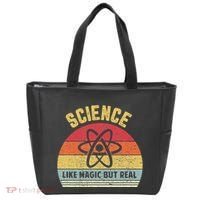 Science Like Magic But Real Funny Retro Science Teacher Tote Bag thumb 0