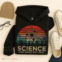 Science Like Magic But Real Hoodie thumb 4