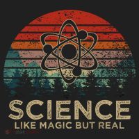 Science Like Magic But Real Golf Towel thumb 3