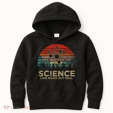 Science Like Magic But Real Kids Hoodie