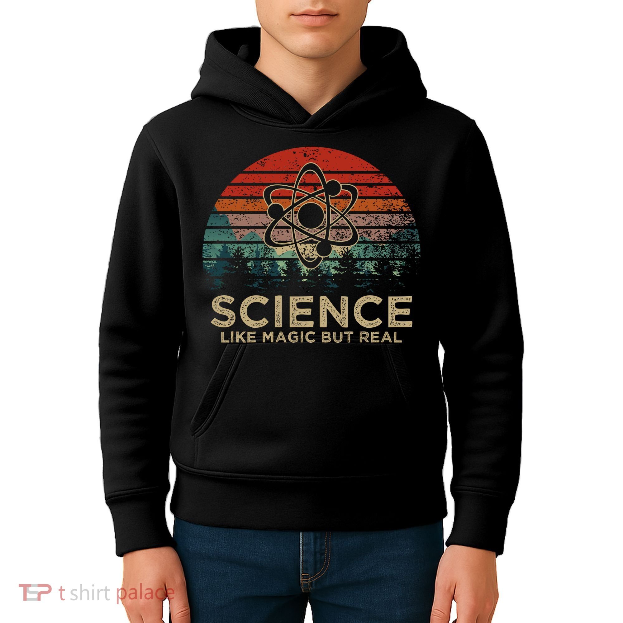 Science Like Magic But Real Kids Hoodie
