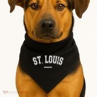 St Louis Missouri USA-Made Doggie Bandana thumb 1