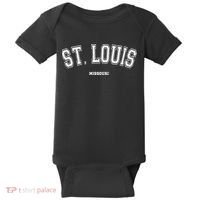 St Louis Missouri Baby Bodysuit thumb 0