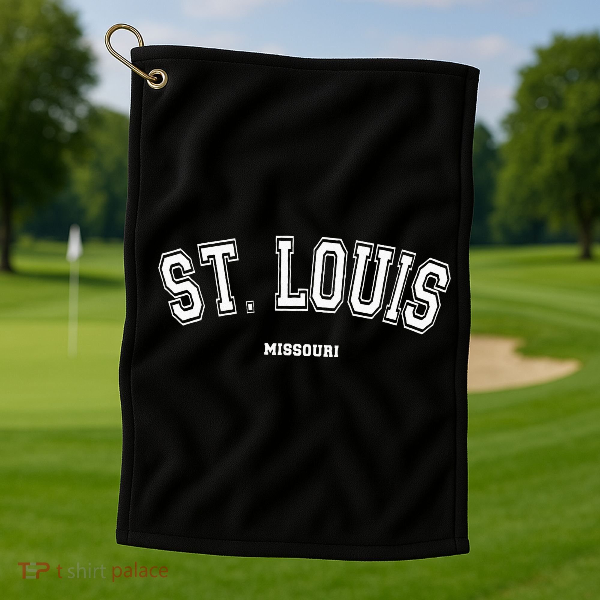 St Louis Missouri Golf Towel