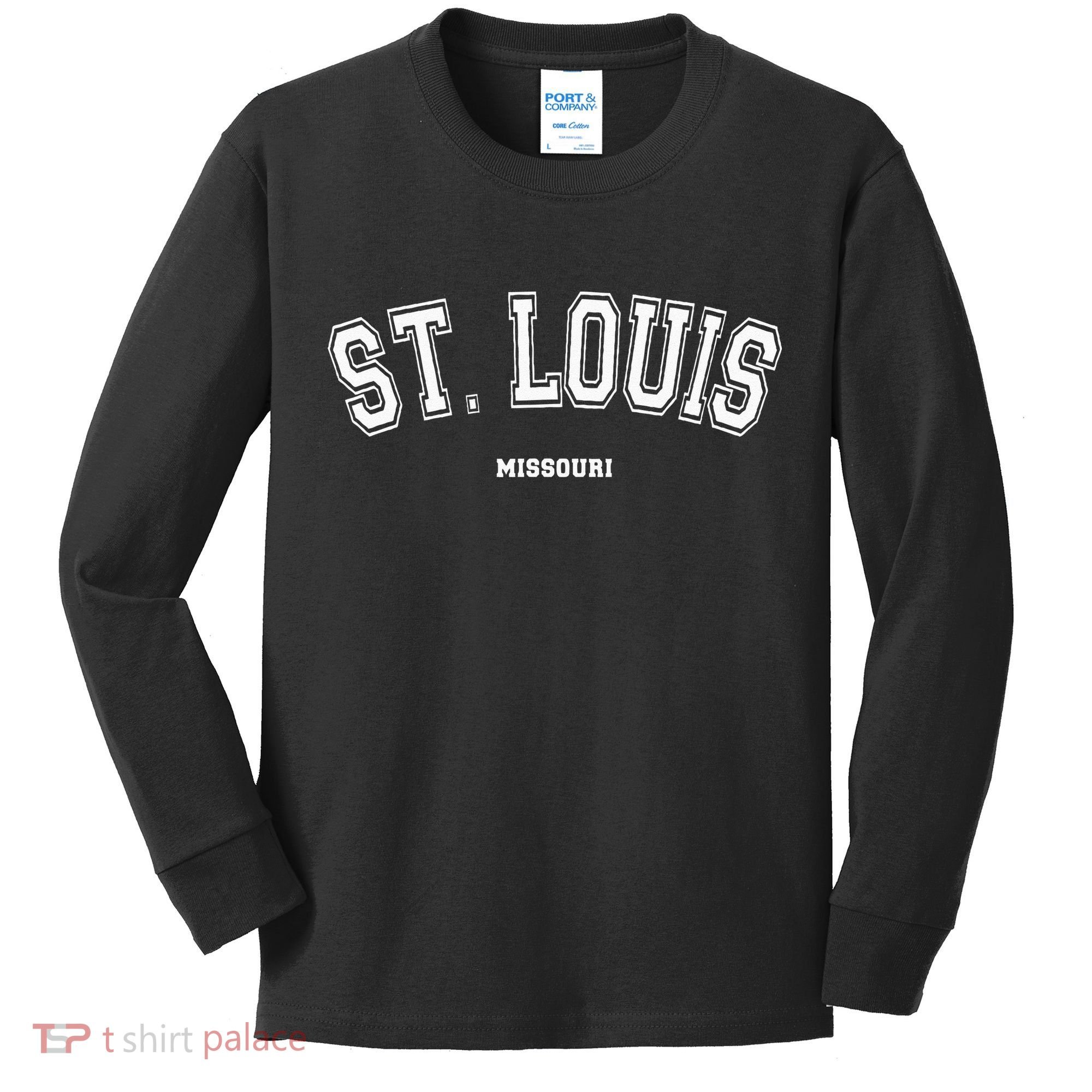 St Louis Missouri Kids Long Sleeve Shirt