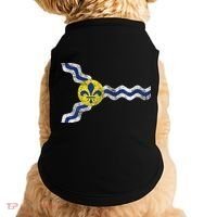 St. Louis Miss Souri Fleur De Lis Flag Doggie Tank thumb 0