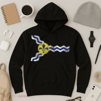 St. Louis Miss Souri Fleur De Lis Flag Hoodie thumb 3