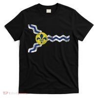 St. Louis Miss Souri Fleur De Lis Flag T-Shirt thumb 0