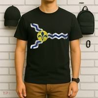 St. Louis Miss Souri Fleur De Lis Flag T-Shirt thumb 6