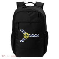 St. Louis Miss Souri Fleur De Lis Flag Backpack thumb 0