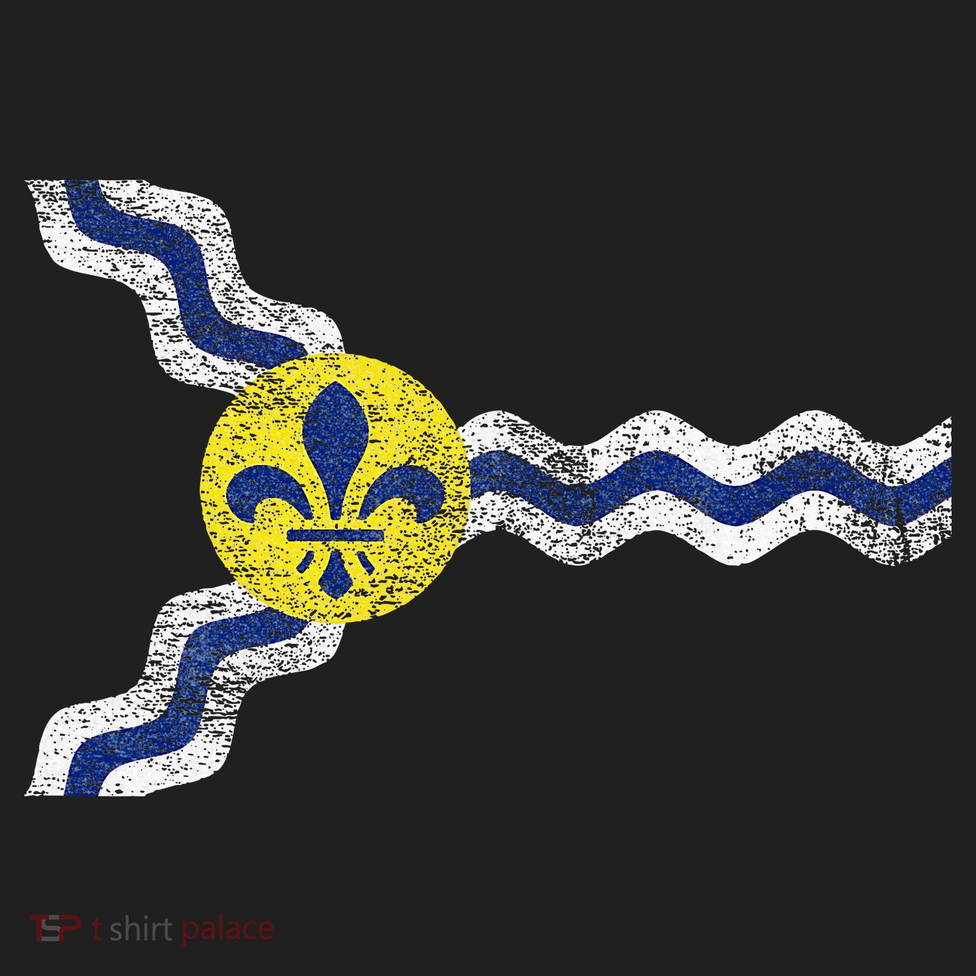 St. Louis Miss Souri Fleur De Lis Flag Tumbler