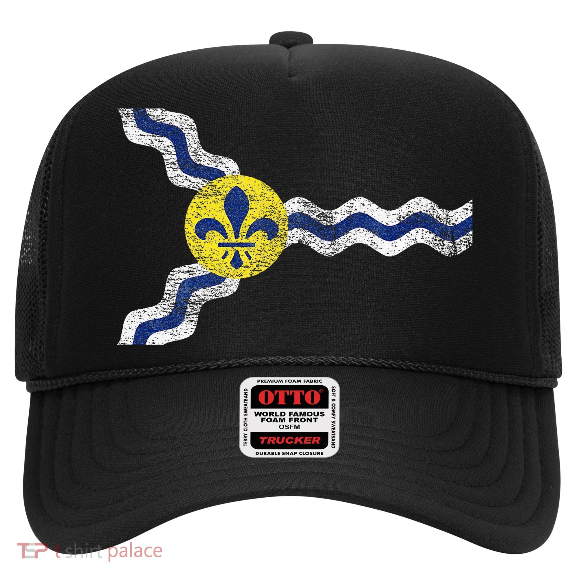 St. Louis Miss Souri Fleur De Lis Flag Hat