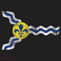 St. Louis Miss Souri Fleur De Lis Flag Hat thumb 2