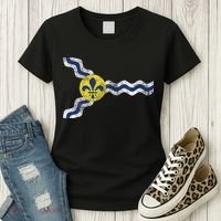 St. Louis Miss Souri Fleur De Lis Flag Women's T-Shirt thumb 3