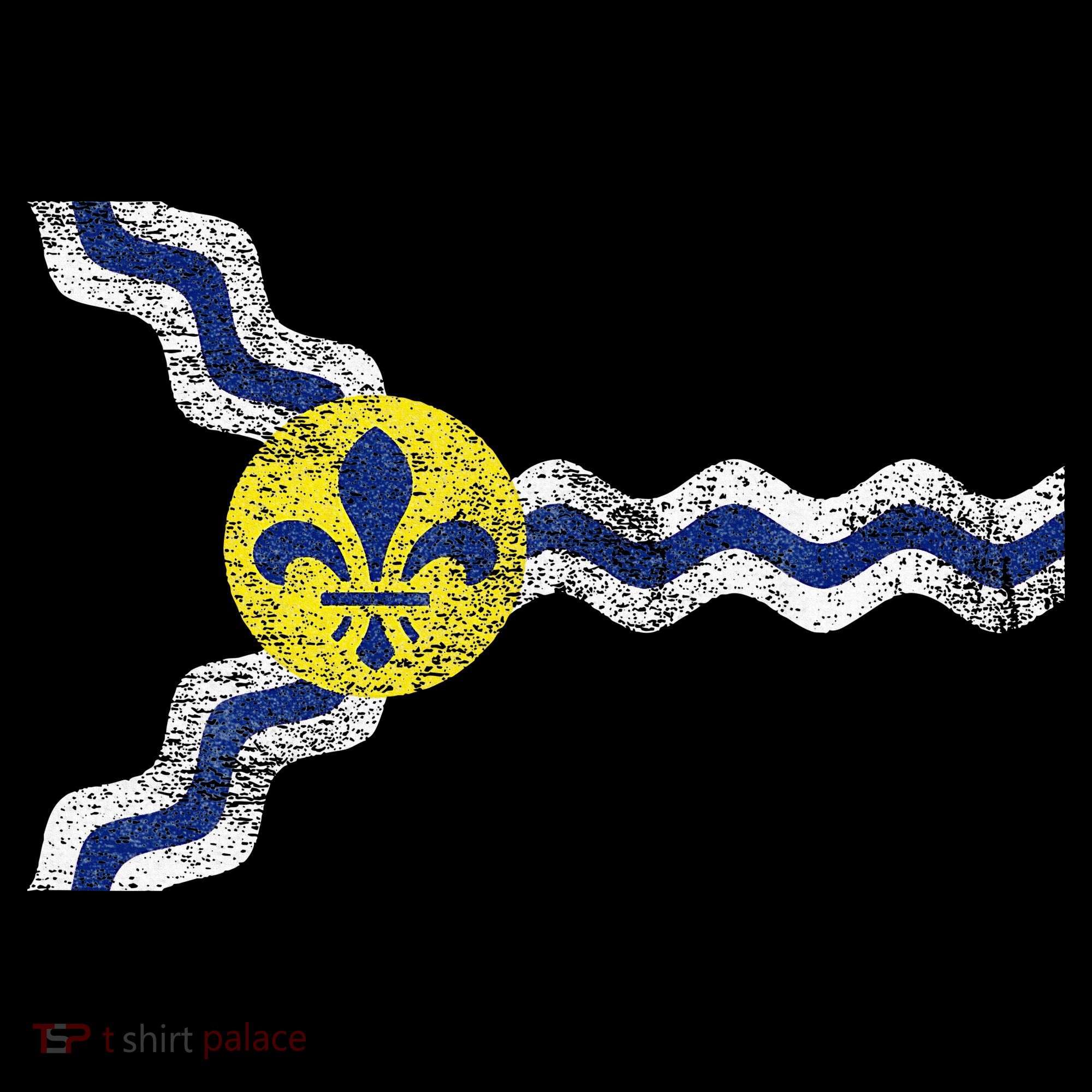 St. Louis Miss Souri Fleur De Lis Flag Kids Sweatshirt