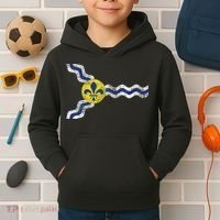 St. Louis Miss Souri Fleur De Lis Flag Kids Hoodie thumb 2