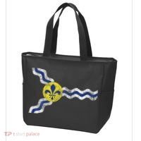 St. Louis Miss Souri Fleur De Lis Flag Tote Bag thumb 3