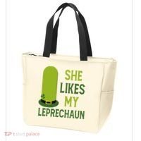 She Likes My Leprechaun Funny St Patricks Day Tote Bag thumb 3
