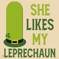 She Likes My Leprechaun Funny St Patricks Day Tote Bag thumb 4