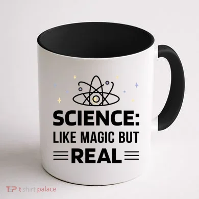Science Like Magic But Real Coffee Mug back