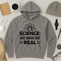 Science Like Magic But Real Hoodie thumb 3