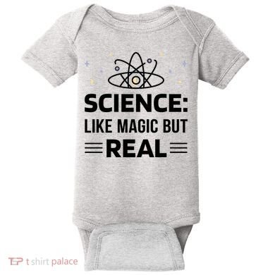 Science Like Magic But Real Baby Bodysuit