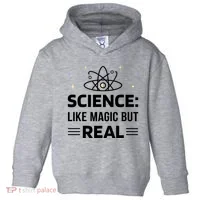 Science Like Magic But Real Toddler Hoodie thumb 0