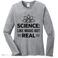 Science Like Magic But Real Women's Long Sleeve Shirt thumb 0