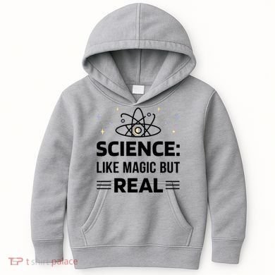 Science Like Magic But Real Kids Hoodie