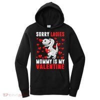 Sorry Ladies Mommy Is My Valentine Women's Hoodie thumb 0