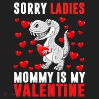 Sorry Ladies Mommy Is My Valentine Hat thumb 2