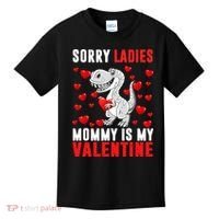 Sorry Ladies Mommy Is My Valentine Kids T-Shirt thumb 0