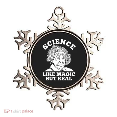 Science Like Magic But Real Einstein Ornament