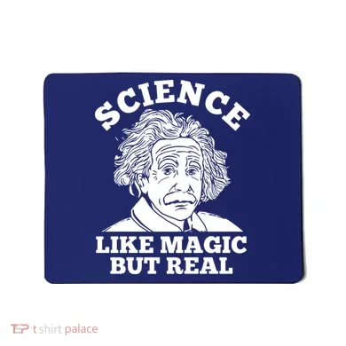 Science Like Magic But Real Einstein Mousepad