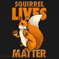 Squirrel Lives Matter I Love Squirrels Backpack thumb 2