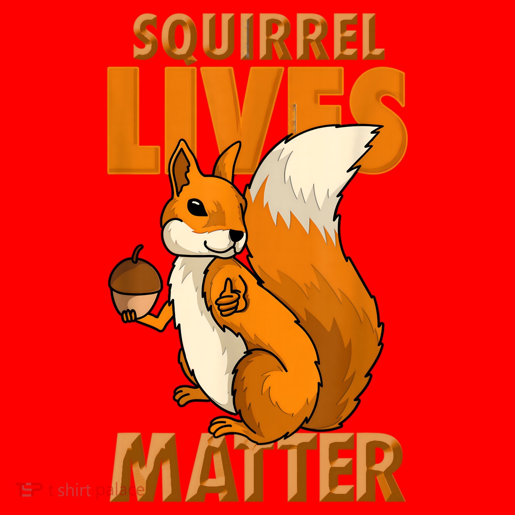 Squirrel Lives Matter I Love Squirrels Santa Hat