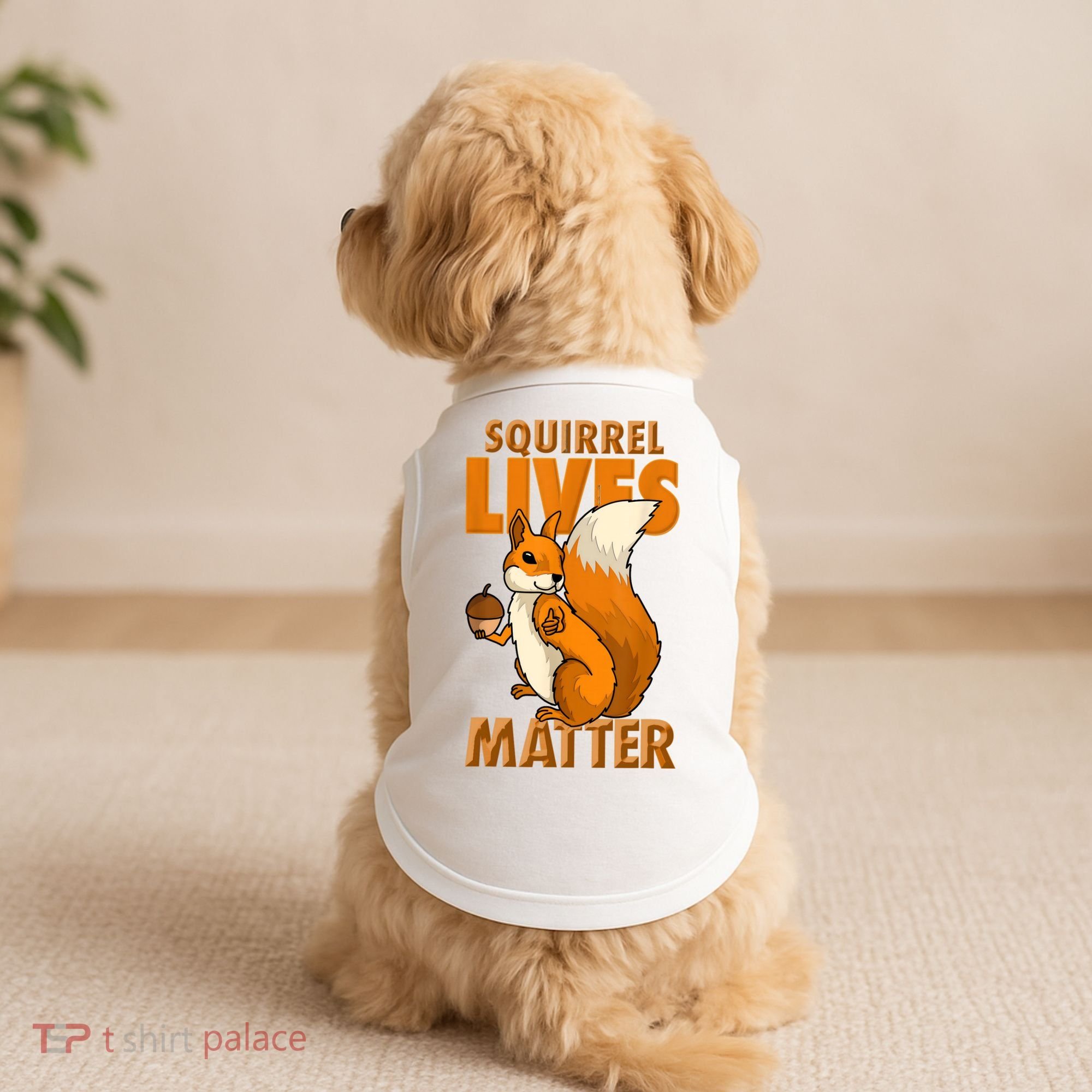 Squirrel Lives Matter I Love Squirrels Doggie Tank