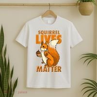 Squirrel Lives Matter I Love Squirrels T-Shirt thumb 2