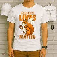 Squirrel Lives Matter I Love Squirrels T-Shirt thumb 6