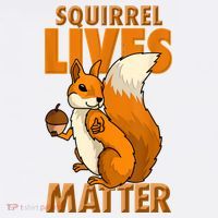 Squirrel Lives Matter I Love Squirrels Women's Tank Top thumb 5