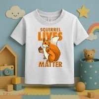 Squirrel Lives Matter I Love Squirrels Toddler T-Shirt thumb 3