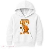 Squirrel Lives Matter I Love Squirrels Kids Hoodie thumb 0