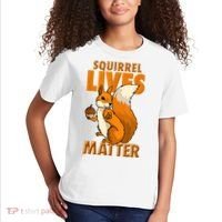 Squirrel Lives Matter I Love Squirrels Kids T-Shirt thumb 2