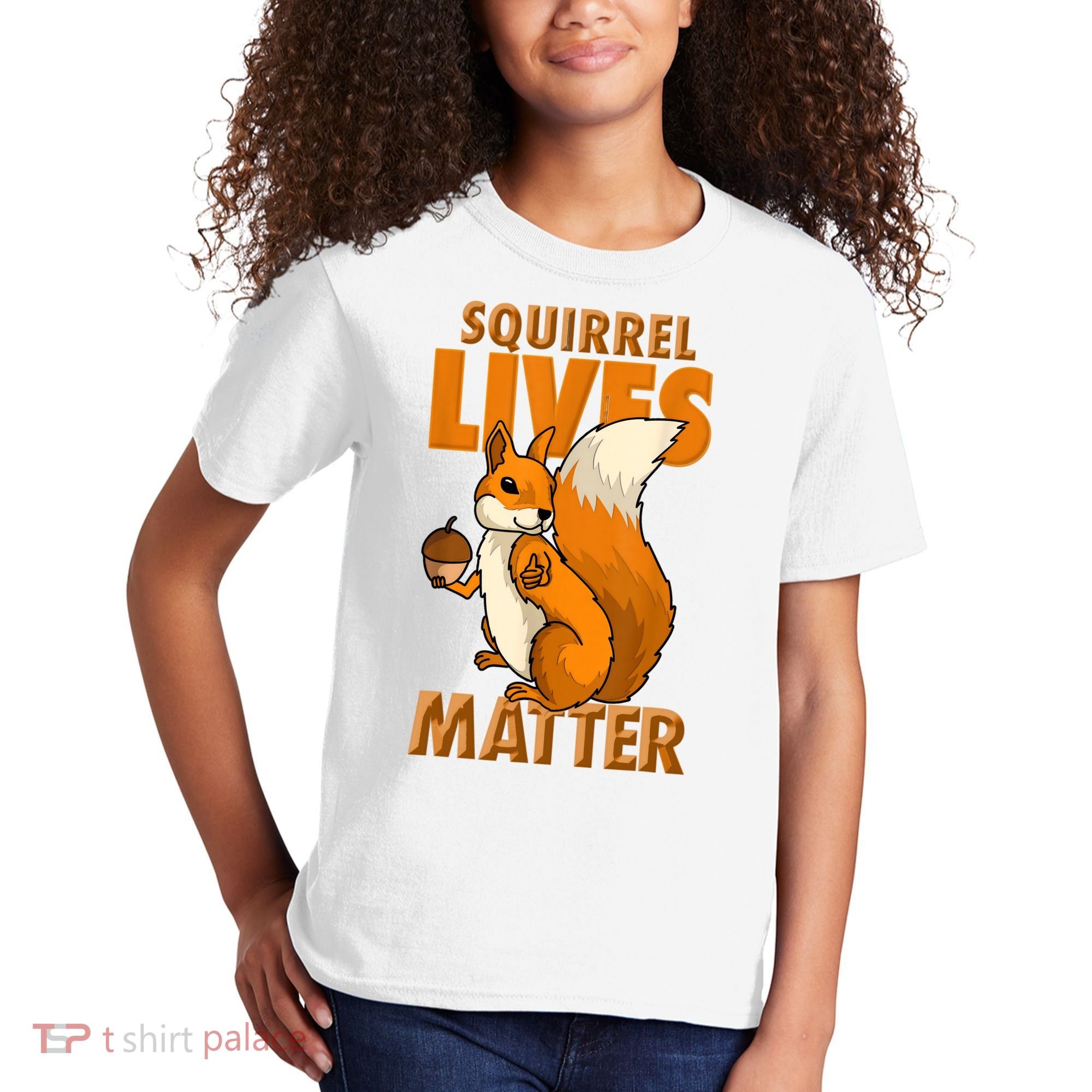 Squirrel Lives Matter I Love Squirrels Kids T-Shirt