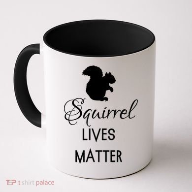 Squirrel Lives Matter Animal Lover Squirrel TShirt Coffee Mug