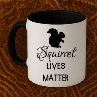 Squirrel Lives Matter Animal Lover Squirrel TShirt Coffee Mug thumb 2